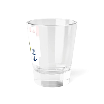 Queens Colour for the Royal Canadian Navy (Canada) Shot Glass 1.5oz - Go Mug Yourself