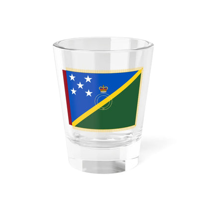 Queens Colour of the Solomon Islands (Solomon Islands) Shot Glass 1.5oz 1.5oz - Go Mug Yourself