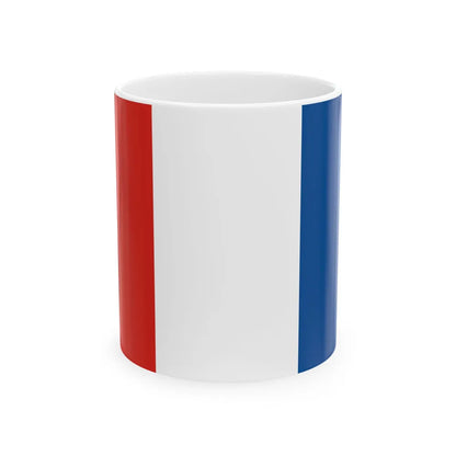 Querflagge Heilbronn (Germany) White Coffee Mug 11oz - Go Mug Yourself