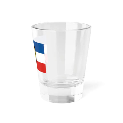 Querflagge Mannheim (Germany) Shot Glass 1.5oz - Go Mug Yourself