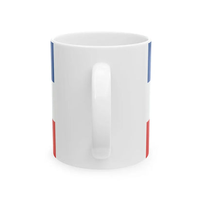 Querflagge Mannheim (Germany) White Coffee Mug - Go Mug Yourself