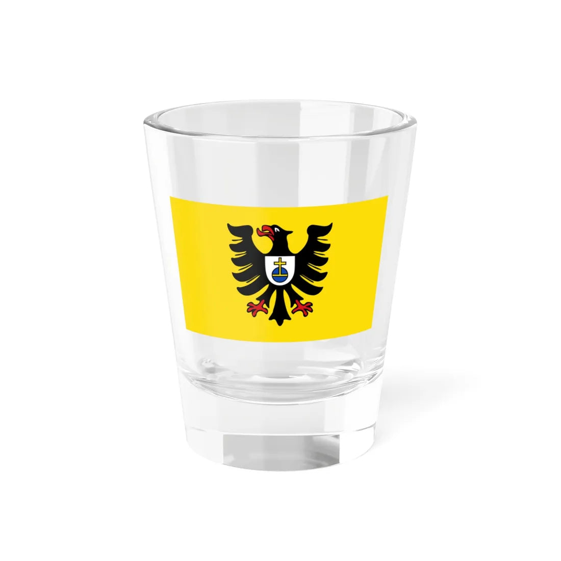 Querflagge Neckargemünd (Germany) Shot Glass 1.5oz 1.5oz - Go Mug Yourself