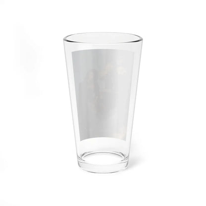 Question and Answer, Esquire, February 1949 (Magazine Illustration) Pint Glass 16oz - Go Mug Yourself