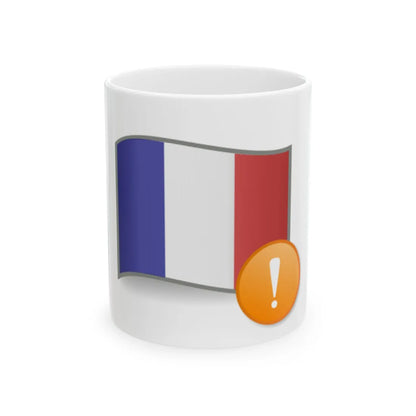 Question mark french (France) White Coffee Mug 11oz - Go Mug Yourself