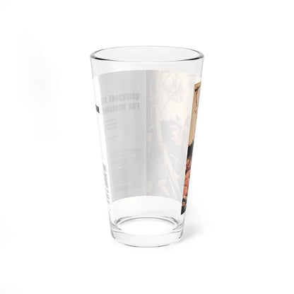 Quicksand Strangulation For Hernandez, Sir! magazine, July 1959 (Magazine Illustration) Pint Glass 16oz - Go Mug Yourself
