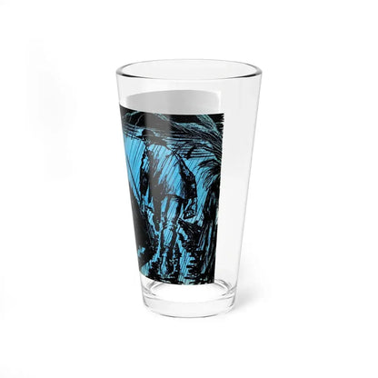 Quincy's Call, Bluebook Magazine, March 1953 (Magazine Illustration) Pint Glass 16oz - Go Mug Yourself