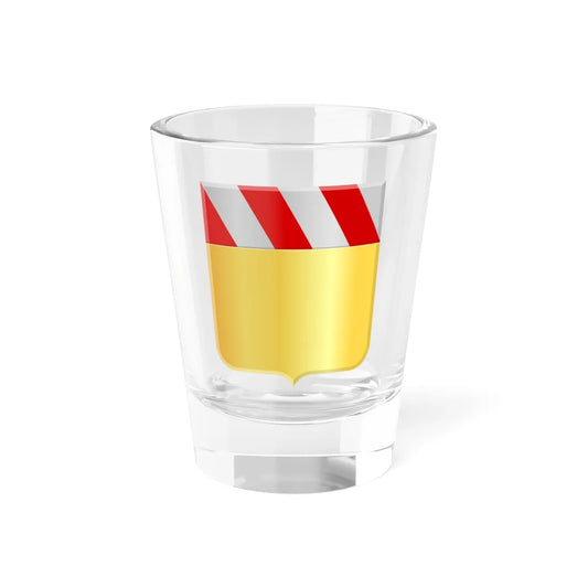 Quiévrain wapen (Belgium) (Coat of Arms) Shot Glass 1.5oz 1.5oz - Go Mug Yourself