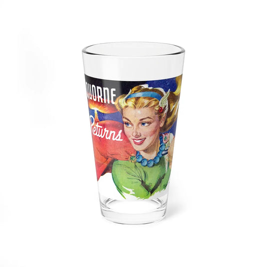 Quorne Returns, Star Weekly Novel, October 25, 1952 (Magazine Illustration) Pint Glass 16oz 16oz - Go Mug Yourself