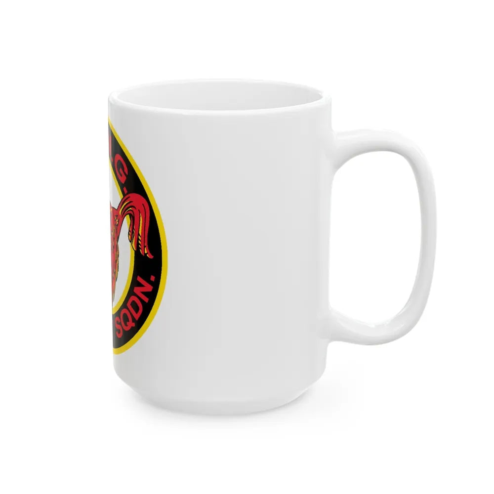 R.I.A.N.G. 143rd Airlift Sq (U.S. Air Force) White Coffee Mug-Go Mug Yourself