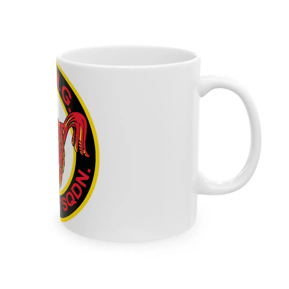 R.I.A.N.G. 143rd Airlift Sq (U.S. Air Force) White Coffee Mug-Go Mug Yourself