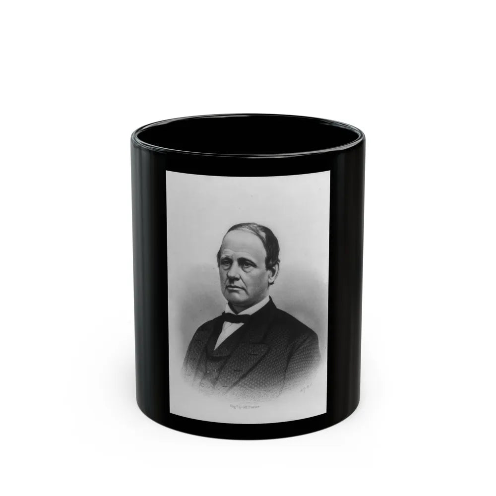 R.P. Buckland, Head-And-Shoulders Portrait, Facing Left (U.S. Civil War) Black Coffee Mug-11oz-Go Mug Yourself