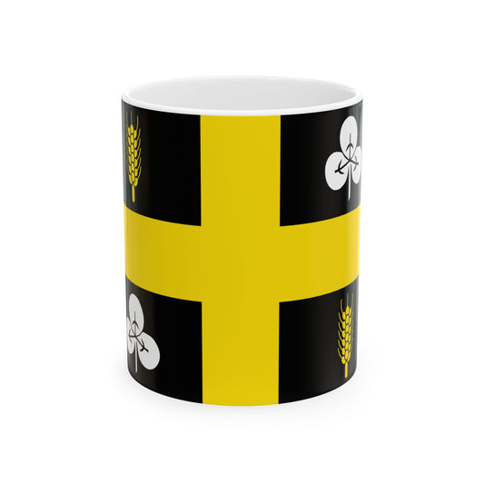 Raalte vlag (Netherlands) White Coffee Mug-11oz-Go Mug Yourself