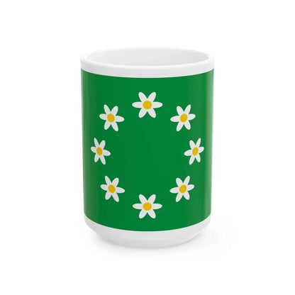 Raasepori.lippu (Finland) White Coffee Mug 15oz - Go Mug Yourself