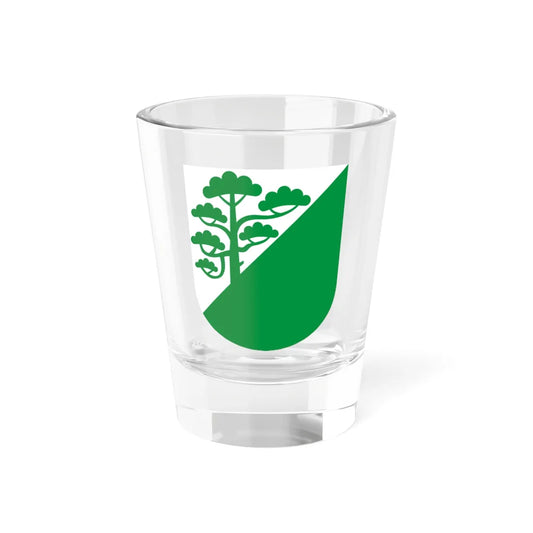 Raasiku valla vapp (Estonia) (Coat of Arms) Shot Glass 1.5oz 1.5oz - Go Mug Yourself