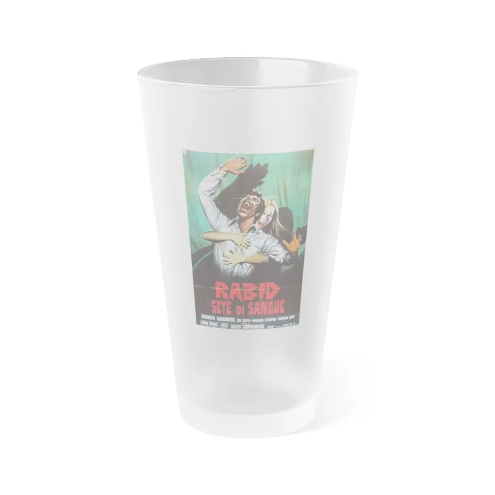 RABID (4) 1977 Movie Poster - Frosted Pint Glass 16oz-Go Mug Yourself