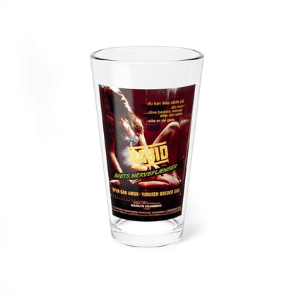 RABID (DANISH) 1977 Movie Poster - Pint Glass 16oz-16oz-Go Mug Yourself