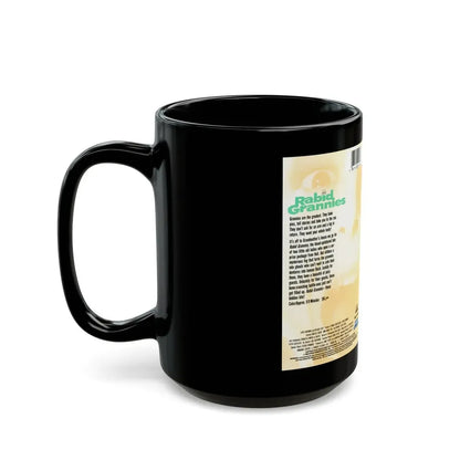 RABID GRANNIES GRADE A TROMA (VHS COVER) - Black Coffee Mug - Go Mug Yourself