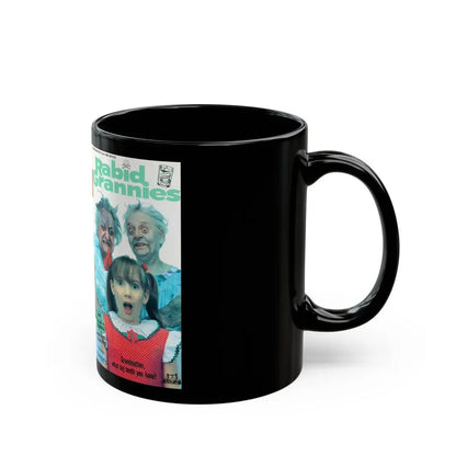 RABID GRANNIES GRADE A TROMA (VHS COVER) - Black Coffee Mug - Go Mug Yourself