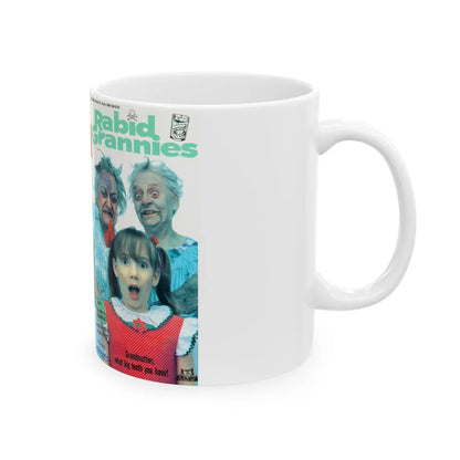 RABID GRANNIES GRADE A TROMA (VHS COVER) - White Coffee Mug-Go Mug Yourself