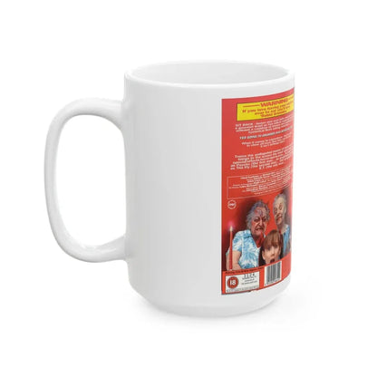 RABID GRANNIES (VHS COVER) - White Coffee Mug - Go Mug Yourself