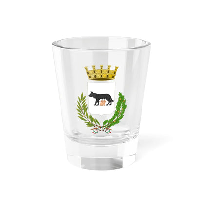 Racale-Stemma (Italy) (Coat of Arms) Shot Glass 1.5oz 1.5oz - Go Mug Yourself