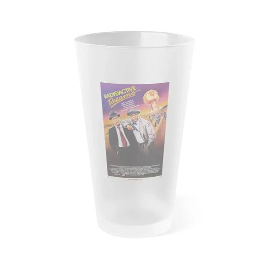 RADIOACTIVE DREAMS 1984 Movie Poster - Frosted Pint Glass 16oz Default Title - Go Mug Yourself