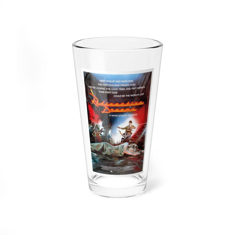 RADIOACTIVE DREAMS (3) 1984 Movie Poster - Pint Glass 16oz-16oz-Go Mug Yourself