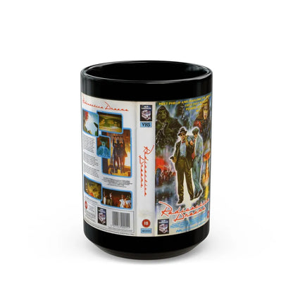 RADIOACTIVE DREAMS SCIFI (VHS COVER) - Black Coffee Mug-15oz-Go Mug Yourself