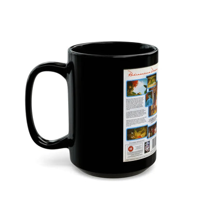 RADIOACTIVE DREAMS SCIFI (VHS COVER) - Black Coffee Mug - Go Mug Yourself