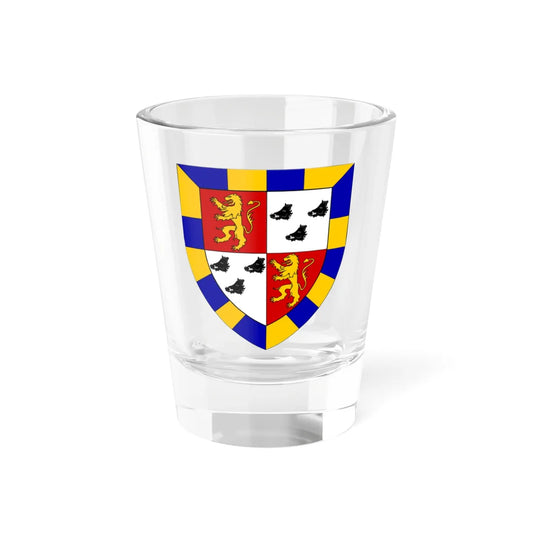RADNORSHIRE Shield (United Kingdom) (Coat of Arms) Shot Glass 1.5oz 1.5oz - Go Mug Yourself