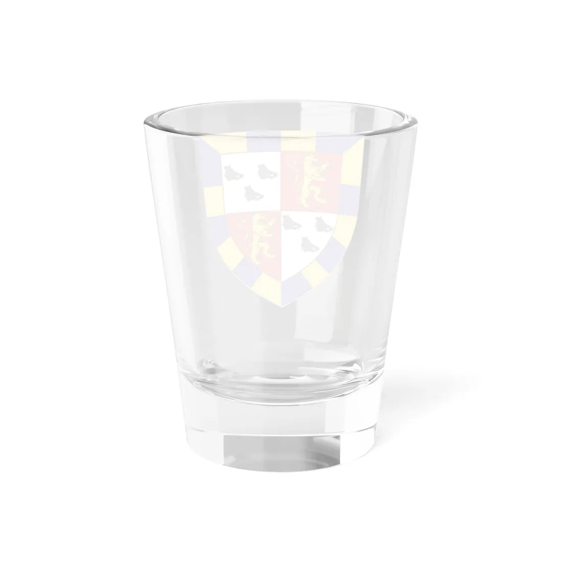 RADNORSHIRE Shield (United Kingdom) (Coat of Arms) Shot Glass 1.5oz - Go Mug Yourself