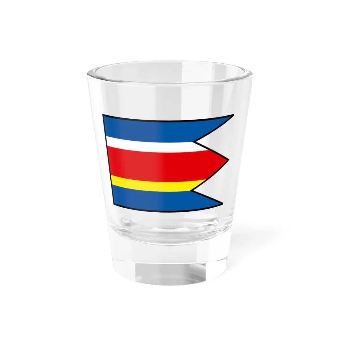 Radosovce Skalica Flag (Slovakia) Shot Glass 1.5oz 1.5oz - Go Mug Yourself
