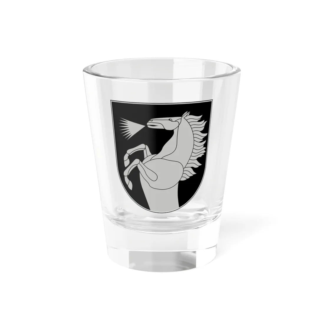 Radviliškis Coat of Arms (Lithuania) (Coat of Arms) Shot Glass 1.5oz 1.5oz - Go Mug Yourself