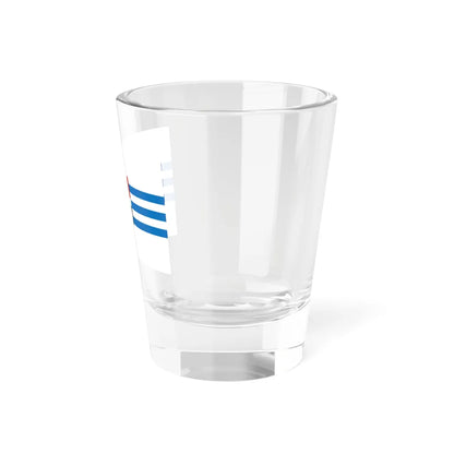 Rae valla lipp (Estonia) Shot Glass 1.5oz - Go Mug Yourself