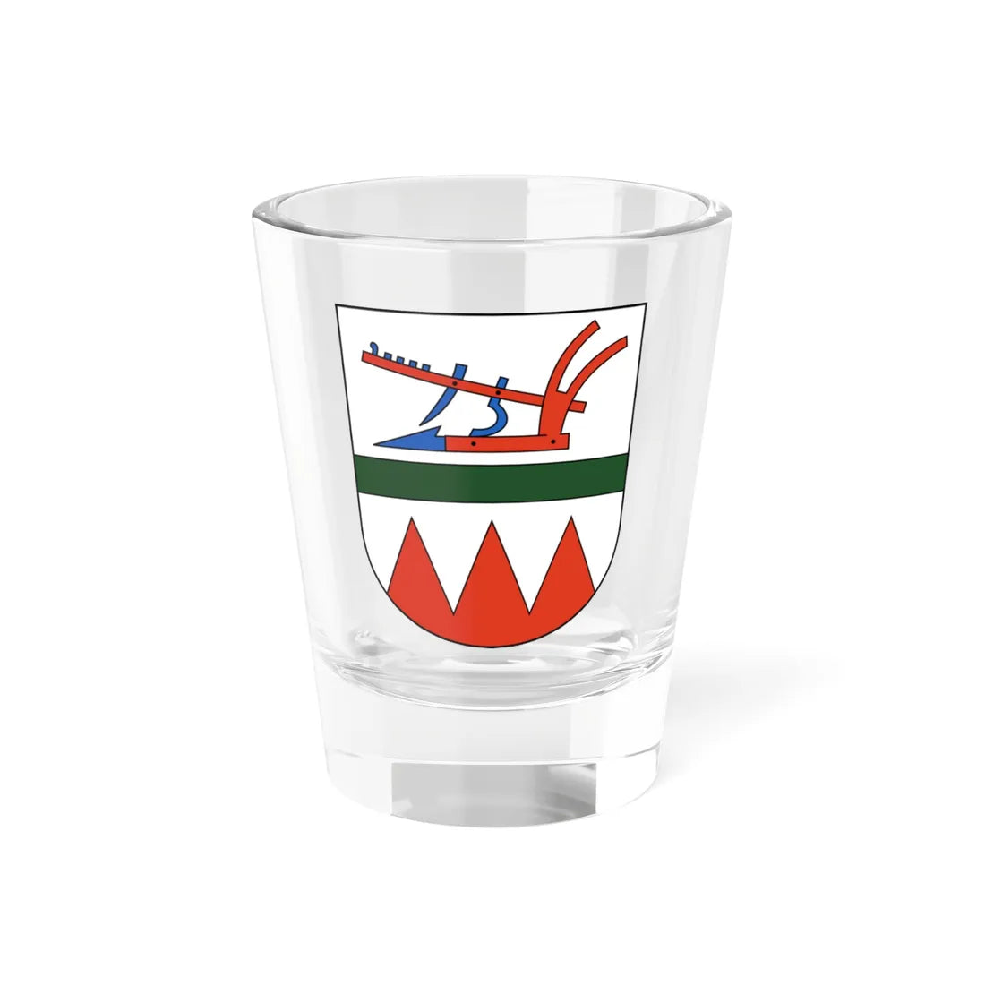Rafz-blazon (Switzerland) (Coat of Arms) Shot Glass 1.5oz 1.5oz - Go Mug Yourself