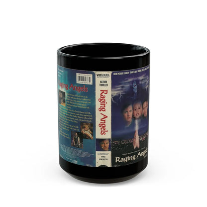 RAGING ANGELS (VHS COVER) - Black Coffee Mug-15oz-Go Mug Yourself