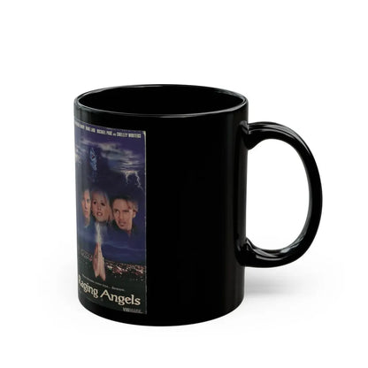 RAGING ANGELS (VHS COVER) - Black Coffee Mug - Go Mug Yourself