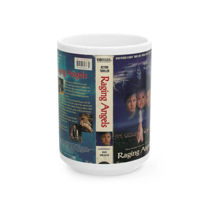 RAGING ANGELS (VHS COVER) - White Coffee Mug-15oz-Go Mug Yourself