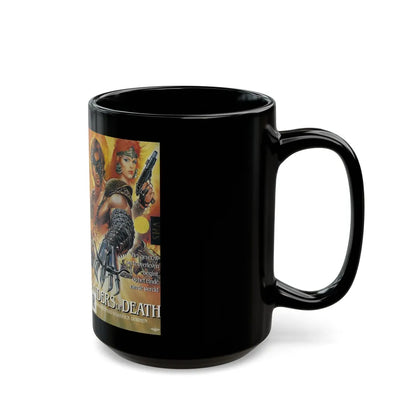 RAIDERS OF DEATH (VHS COVER) - Black Coffee Mug-Go Mug Yourself