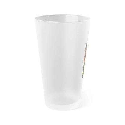 RAIDERS OF THE MAGIC IVORY (ITALIAN) 1988 Movie Poster - Frosted Pint Glass 16oz - Go Mug Yourself