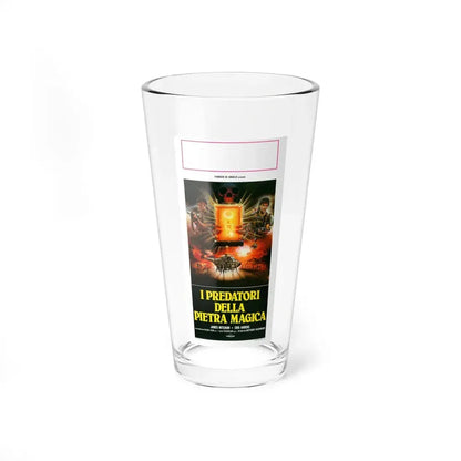 RAIDERS OF THE MAGIC IVORY (ITALIAN) 1988 Movie Poster - Pint Glass 16oz - Go Mug Yourself