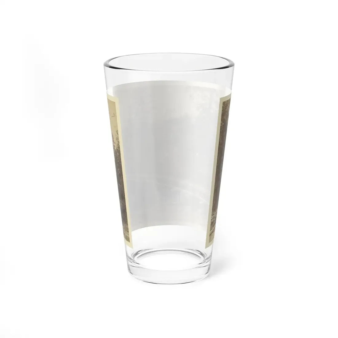 Railroad Bridge With Timber Trestles (U.S. Civil War) Pint Glass 16oz - Go Mug Yourself