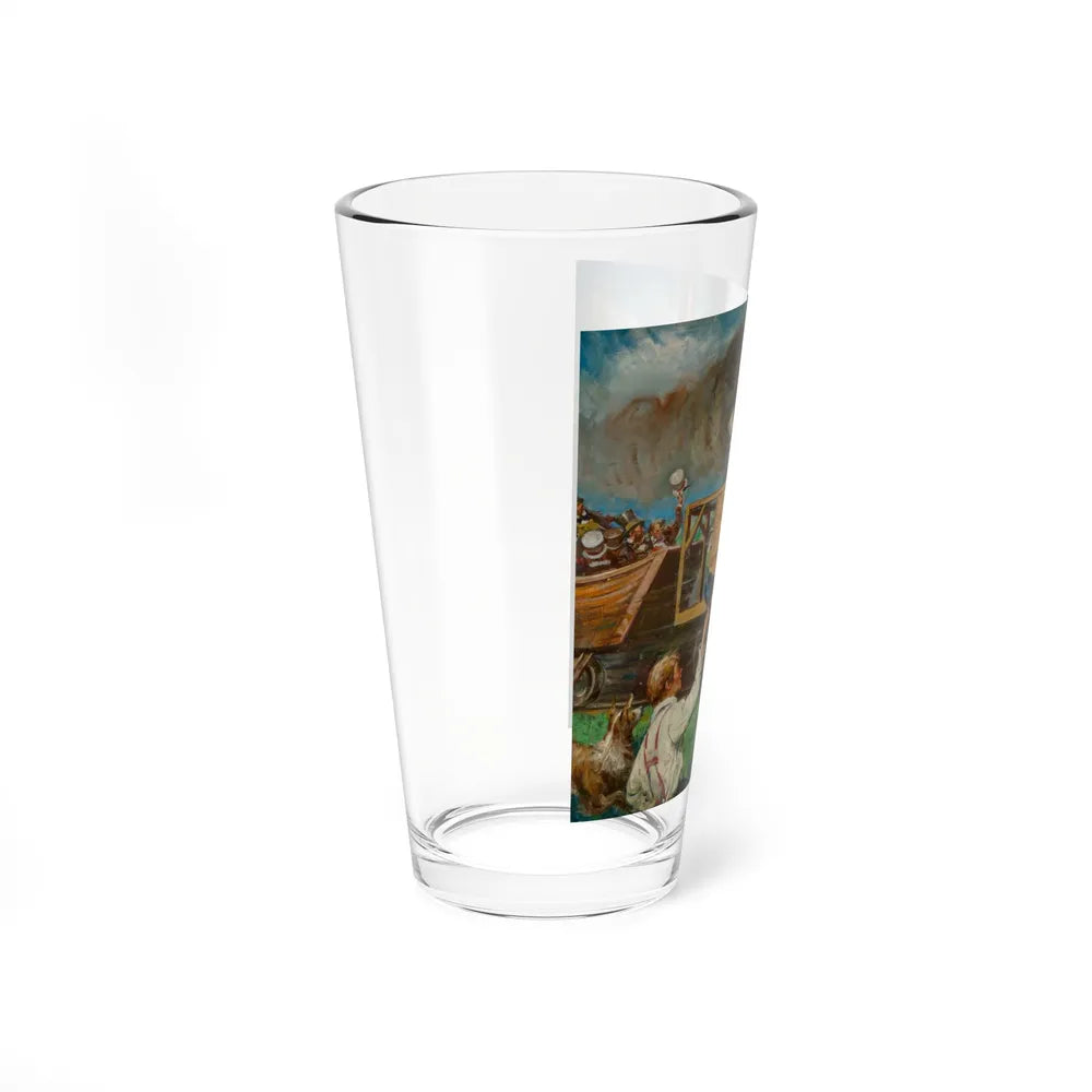 Railroad Celebration (Magazine Illustration) Pint Glass 16oz-Go Mug Yourself