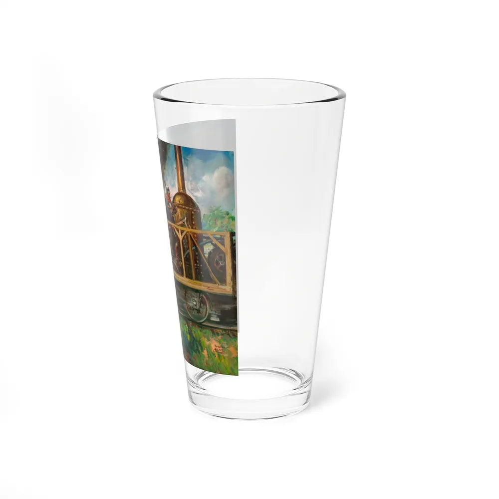 Railroad Celebration (Magazine Illustration) Pint Glass 16oz-Go Mug Yourself