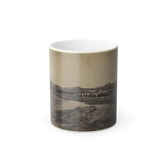 Railroad Construction on the City Point and Army Railroad Line (U.S. Civil War) Color Changing Coffee Mug 11oz-11oz-Go Mug Yourself