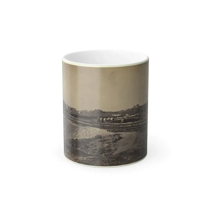 Railroad Construction on the City Point and Army Railroad Line (U.S. Civil War) Color Changing Coffee Mug 11oz Default Title 11oz - Go Mug Yourself