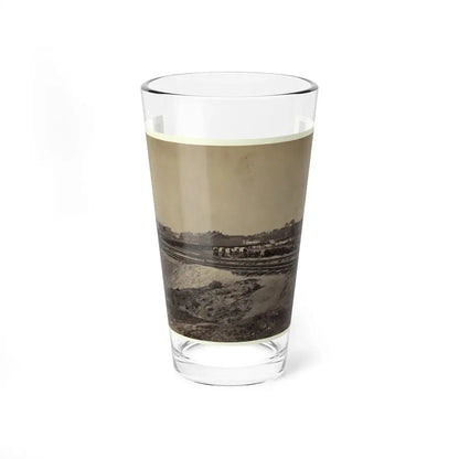 Railroad Construction On The City Point And Army Railroad Line (U.S. Civil War) Pint Glass 16oz 16oz - Go Mug Yourself