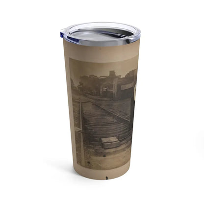 Railroad Construction Worker Straightening Track (U.S. Civil War) Tumbler 20oz - Go Mug Yourself