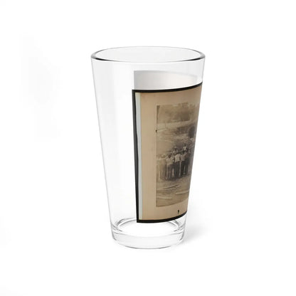 Railroad Construction Workers Holding Track (U.S. Civil War) Pint Glass 16oz-Go Mug Yourself