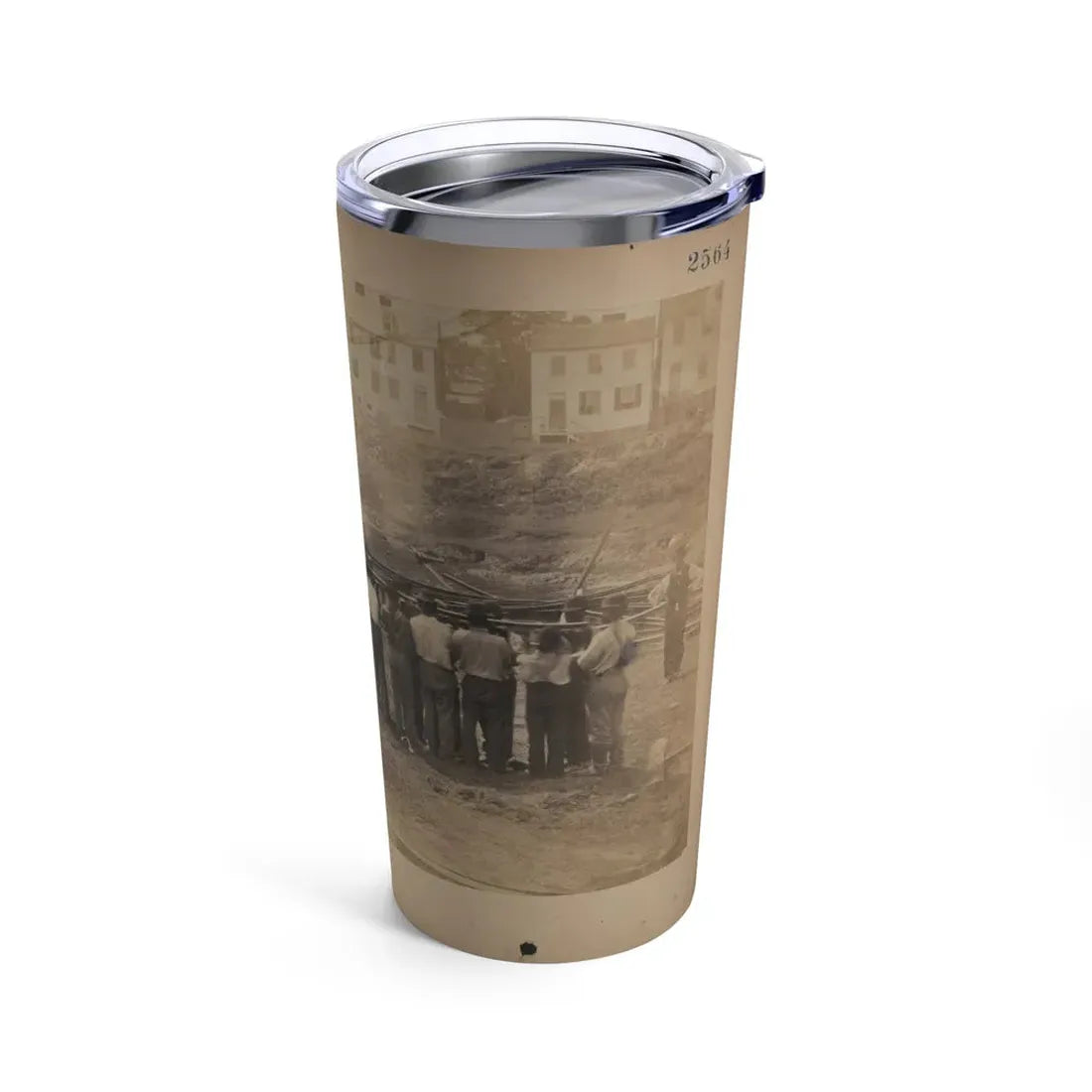 Railroad Construction Workers Holding Track (U.S. Civil War) Tumbler 20oz - Go Mug Yourself